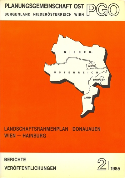 Titelbild Landschaftsrahmenplan Donauauen, Wien - Hainburg