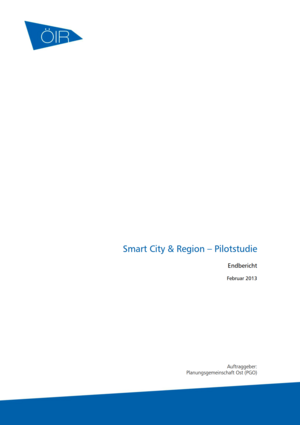 Titelbild Smart City & Region Pilotstudie