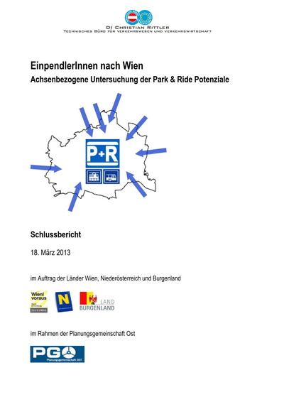 Titelbild Einpendler nach Wien