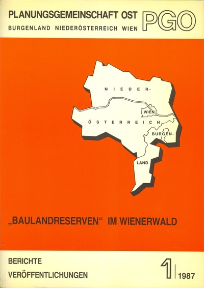 Titelbild Baulandreserven im Wienerwald