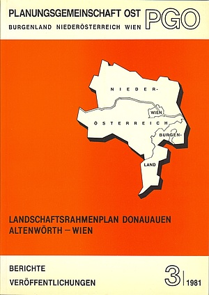 Titelbild Landschaftsrahmenplan Donauauen, Altenwörth - Wien