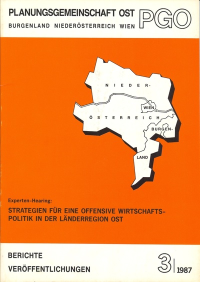 Titelbild Experten-Hearing Strategien für eine offensive Wirtschaftspolitik in der Länderregion Ost